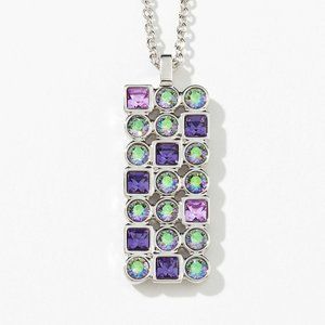 Touchstone Crystal by Swarovski, Morse Code Pendant